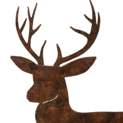 Metal Deer Family Stakes, Set of 3