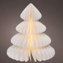 18.5" Micro LED Paper Tree - White