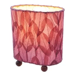 Mini Guyabano Leaf Lamp - Purple