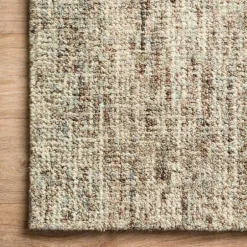 Mosaic Hand-Tufted Wool Rug, 5' x 8' (mocha mist)