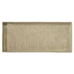 Multi-Purpose Metal Boot Tray - Whitewash