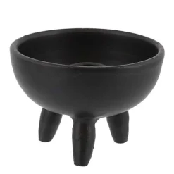Naomi Candle/ Incense Holder - Black