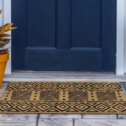Natura Abstract Coir Doormat