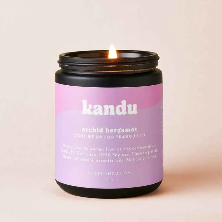 Orchid Bergamot Soy Candle