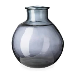 Oval Recycled Glass Balloon Vase, 12