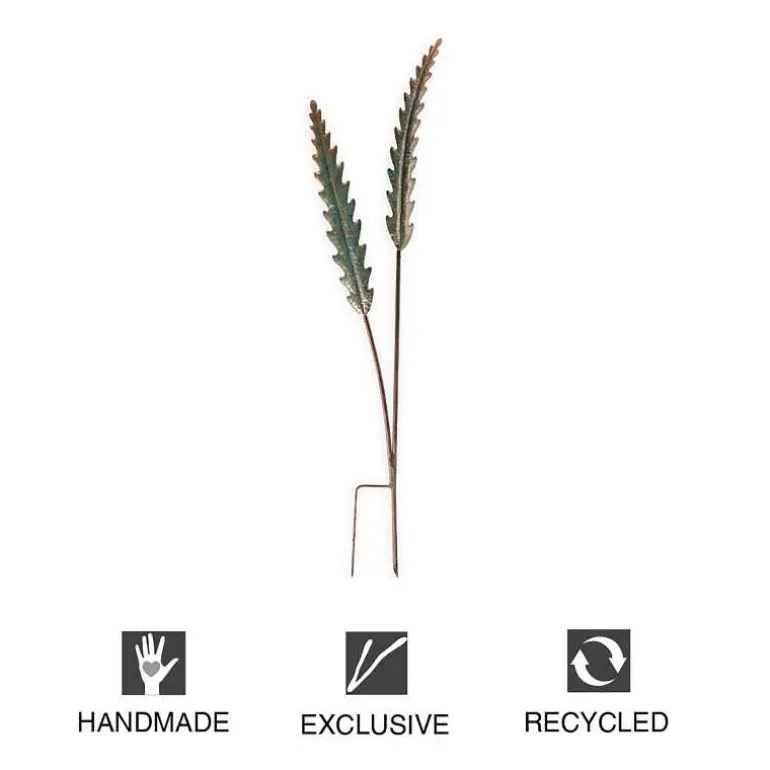 Patina Botanical Garden Stake - Grass