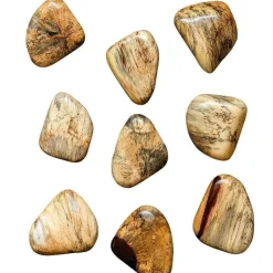 Pebbles Wood Wall Decor, Set of 9 - Blond