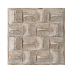 Pickford Textural Wood Wall Decor - Natural