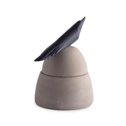 Raven Lidded Containers, Set of 2