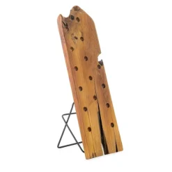 Reclaimed Teak Wood Wine Rack