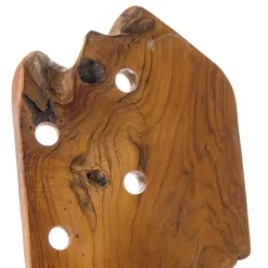 Reclaimed Teak Wood Wine Rack