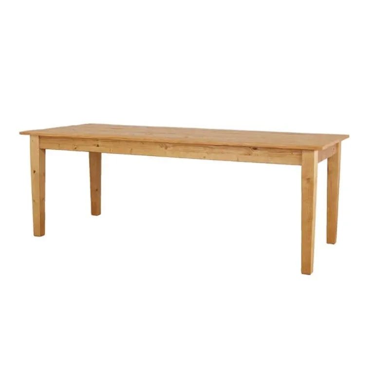 Reclaimed Wood Provence Farm Table, 7ft - Natural