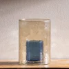 Recycled Double Glass Hurricane, Short