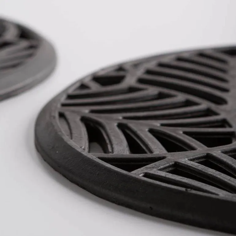 Recycled Rubber Garden Stepping Mats, Set of 3 - Floral