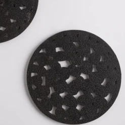 Recycled Rubber Garden Stepping Mats, Set of 3 - Pebble