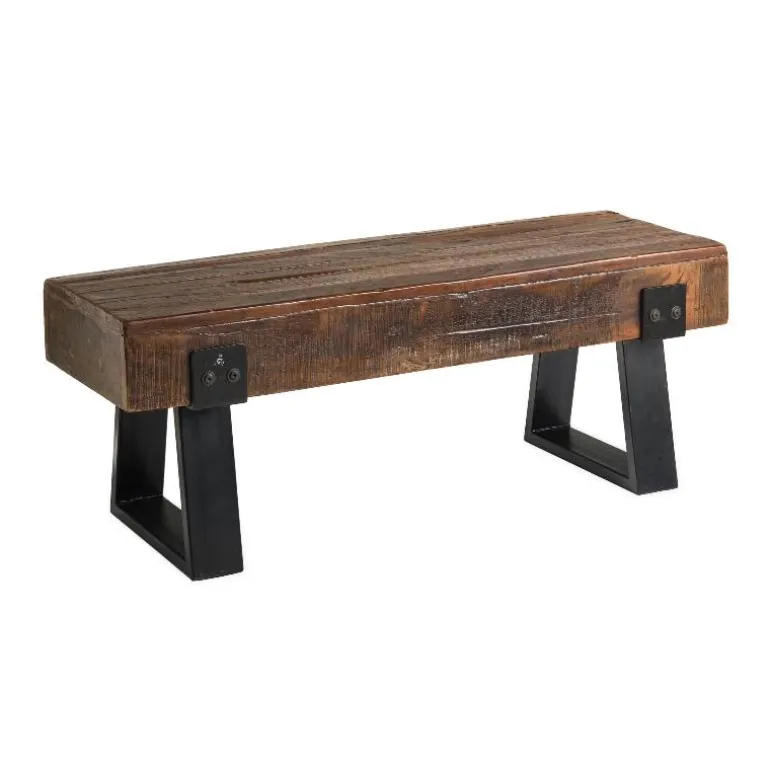 Richland Indoor/Outdoor Reclaimed Wood Bench