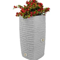 Riverwalk 50 Gallon Rain Barrel Planter