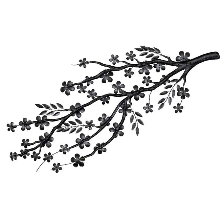 Sakura Flower Branch Metal Wall Art