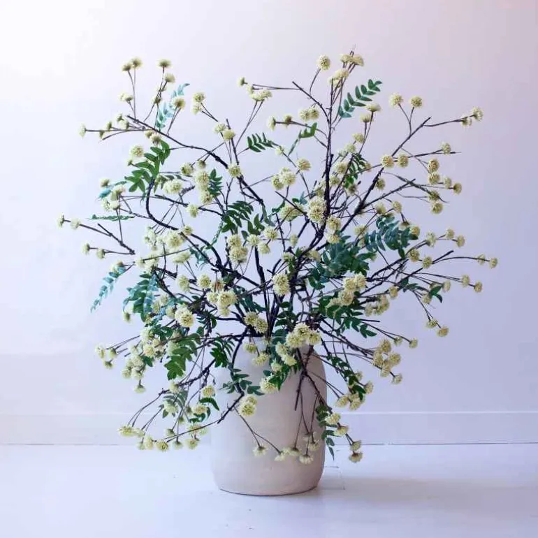 Set of 2 Faux Yellow Wildflowers