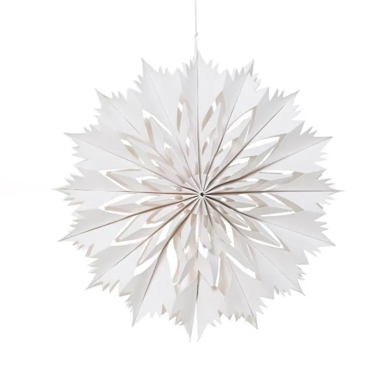 Set of 2 Hanging Paper Stars, 11.75" dia.