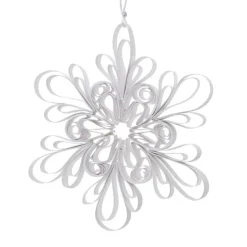 Set of 2 Paper Flower Ornaments, 4