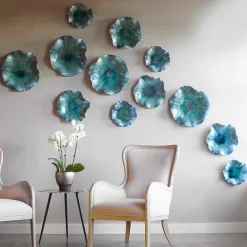 Set of Three Ceramic Blooms