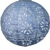 Soji Stella Boho Globe Solar Lantern - Blue