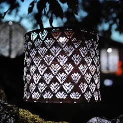 Soji Stella Tyvek Solar Drum Lantern