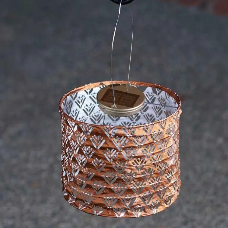 Soji Stella Tyvek Solar Drum Lantern