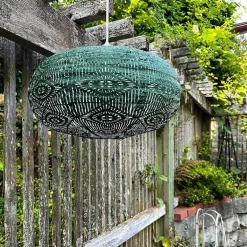 Stella Starbeam Indoor/Outdoor Green Pendant Light
