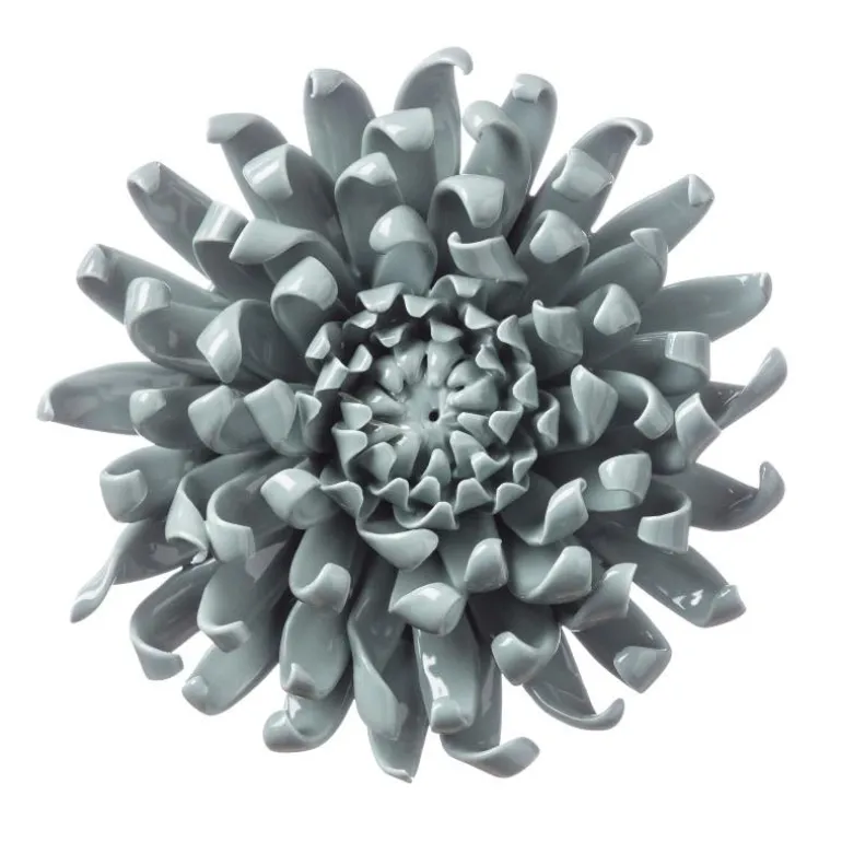 Summer Collection Ceramic Wall Flowers, Set of 3