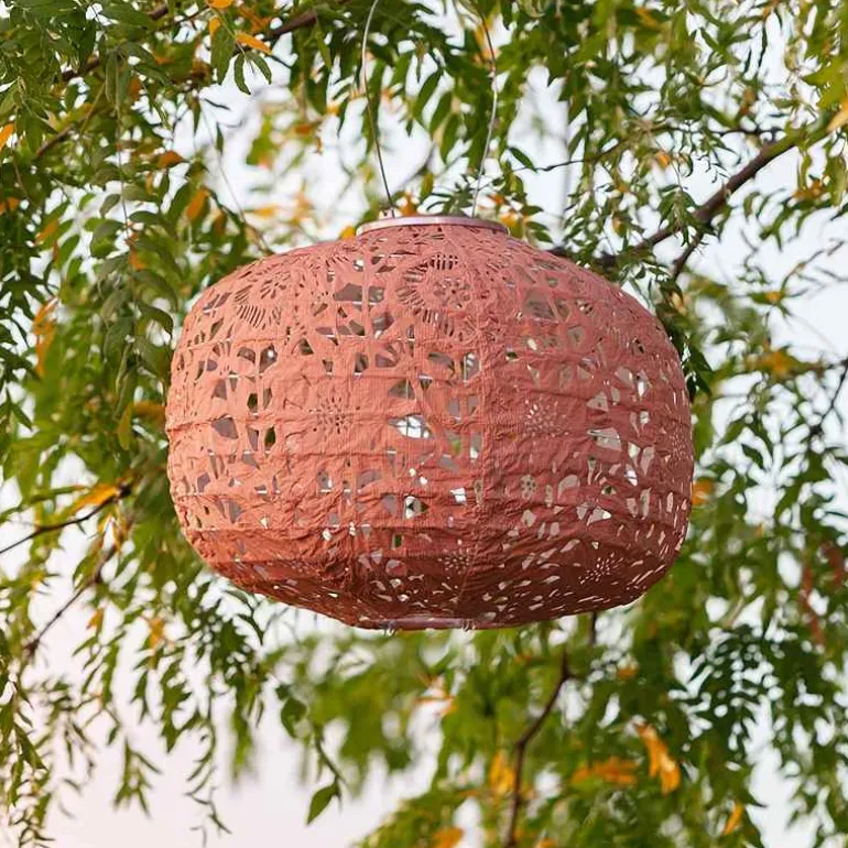 Sunflower Solar Lantern - Clay