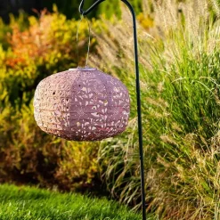 Sunflower Solar Lantern - Clay