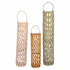 Tall Willow Lanterns, set of 3