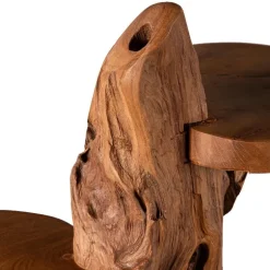 Teak Wood Plant Stand