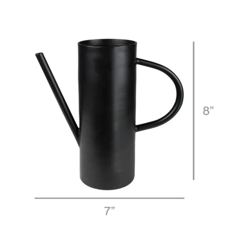 Trek Black Metal Watering Can
