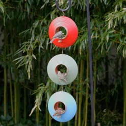 Triple Fly-Thru Bird Feeder