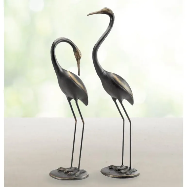 Watchful Waders Garden Cranes, Set of 2