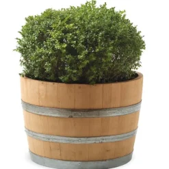 Wine Barrel Planter