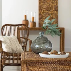 Woven Abaca Seagrass Console