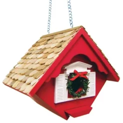 Wren Cottage Birdhouse - Red