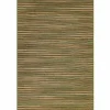 3' x 5' Indoor/Outdoor Green Stripes Rug