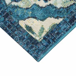 5' x 8' Madrid Indoor/Outdoor Rug (blue)