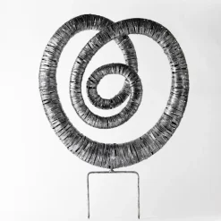 Zen Swirl Sculptural Stake
