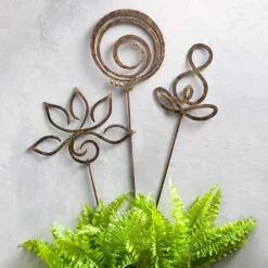 Zen Symbols Garden Stake - Gratitude